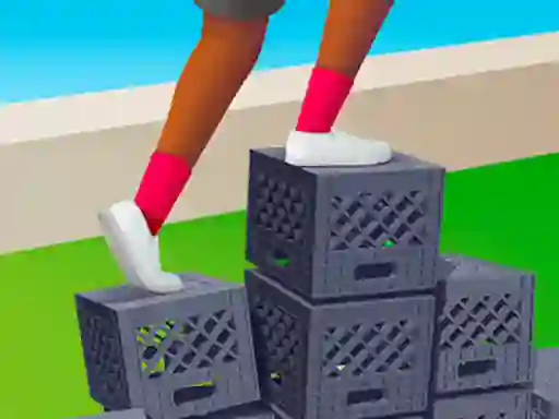 Гульня Milk Crate Challenge онлайн