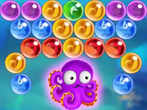 Гульня Ocean Bubble Shooter онлайн