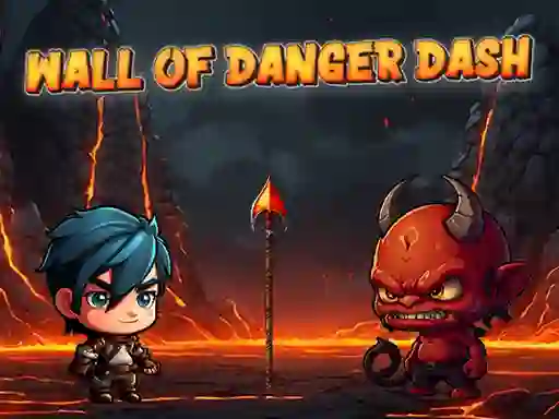 Гульня Wall Of Danger Dash онлайн