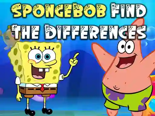 Гульня SpongeBob Find The Differences онлайн