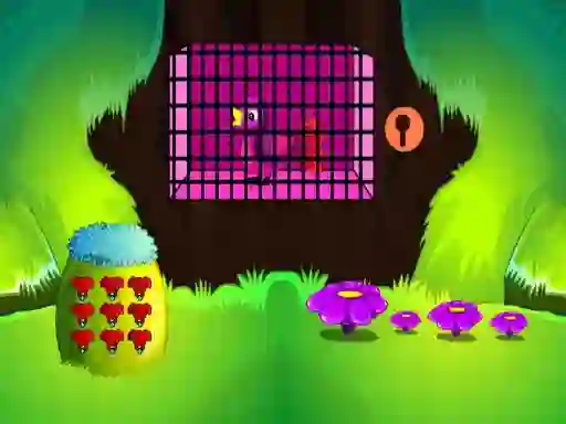 Гульня Purple Bird Escape онлайн
