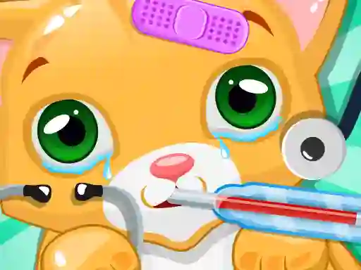 Гульня Kitty Doctor онлайн