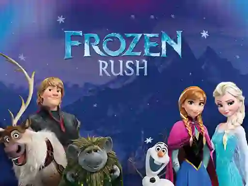 Гульня Frozen Rush онлайн