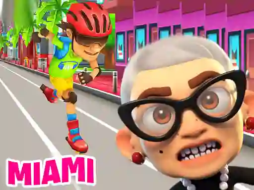 Гульня Angry Gran Miami онлайн