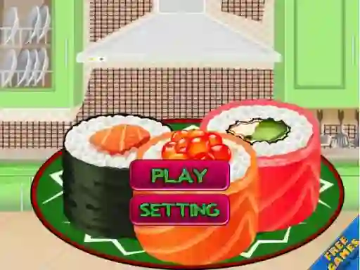 Гульня Sushi Roll 3D Cool онлайн