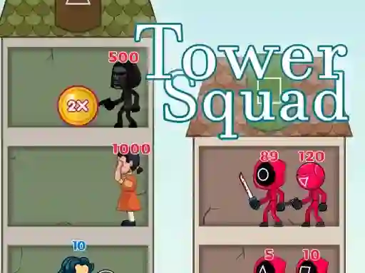 Гульня Tower Squad онлайн