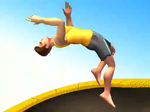 Гульня Trampoline master онлайн