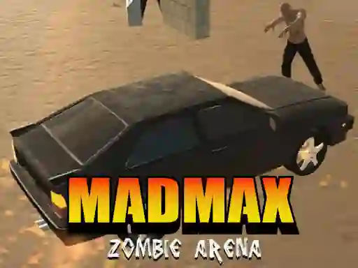 Гульня Mad Max Zombie Arena онлайн