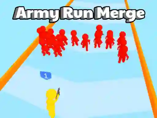 Гульня Army Run Merge онлайн