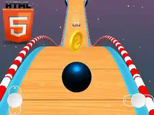 Гульня Sky Stunts Rolling Ball 3D онлайн