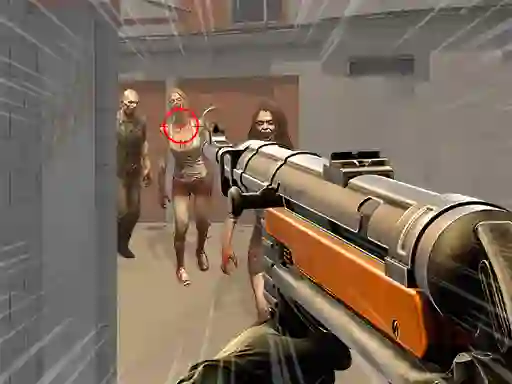 Гульня Zombie Shooting King онлайн