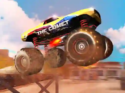 Гульня Monster Truck Stunt Racer онлайн