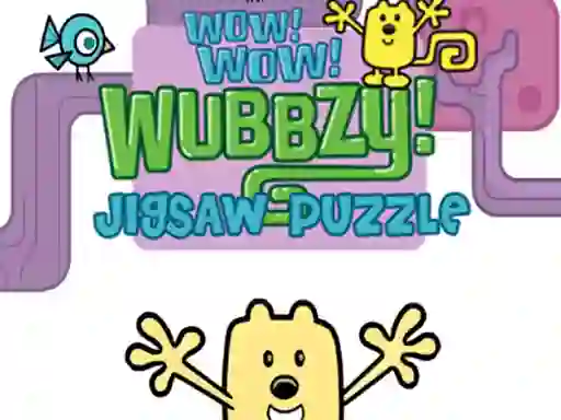 Гульня Wow Wow Wubbzy Jigsaw Puzzle онлайн