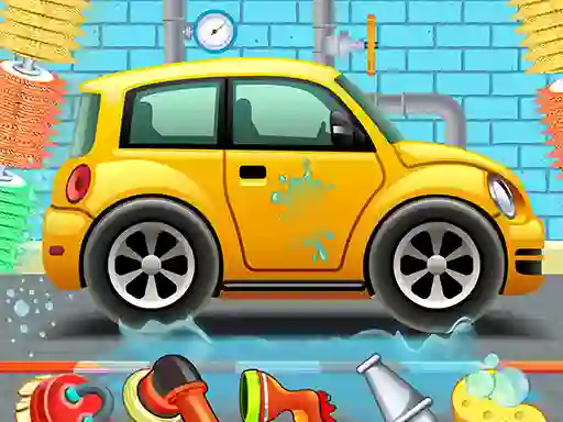 Гульня Auto Car Wash Garage онлайн