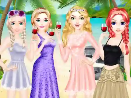 Гульня School Graduation Beach Party онлайн
