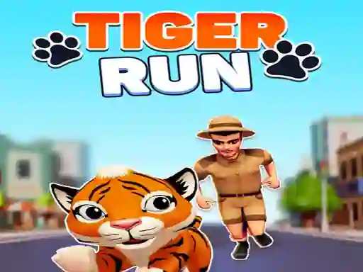 Гульня Tiger Run онлайн