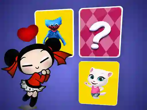 Гульня Pucca Memory Card Match онлайн