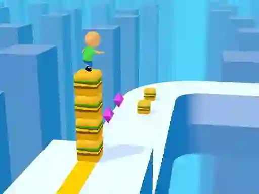 Гульня Cube Stack онлайн