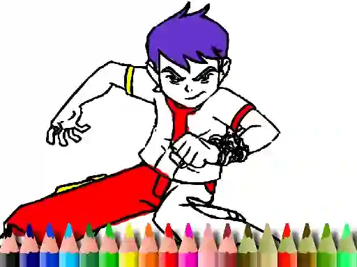Гульня Ben 10 Coloring Book онлайн