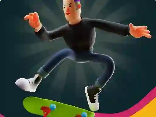 Гульня Longboard Crasher онлайн
