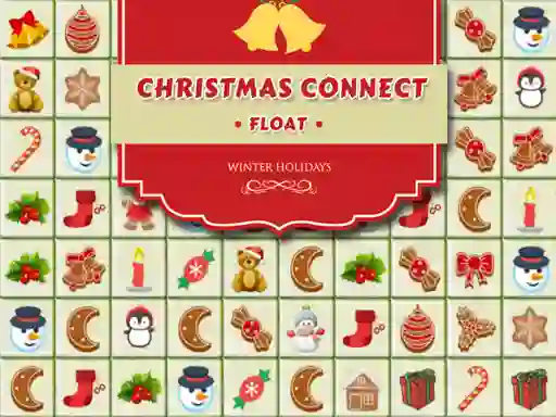 Гульня Christmas Float Connect онлайн