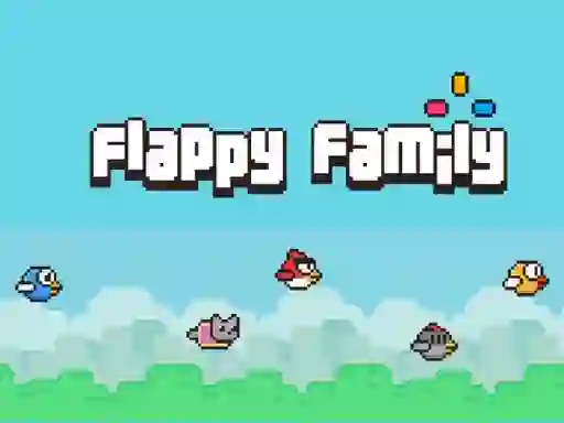 Гульня Flappy Family онлайн