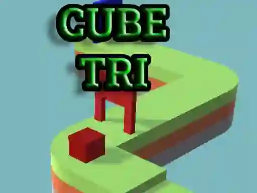 Гульня Cube Tri онлайн