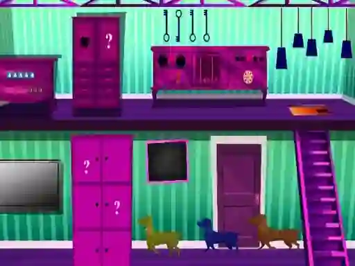 Гульня Abode Escape онлайн