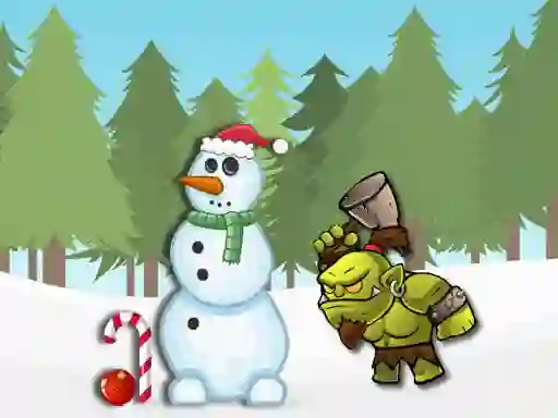 Гульня Running On Christmas онлайн