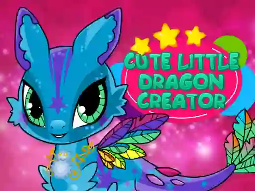 Гульня Cute Little Dragon Creator онлайн