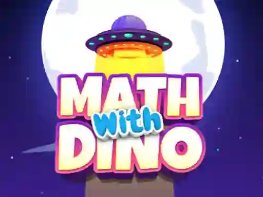 Гульня Math With Dino онлайн
