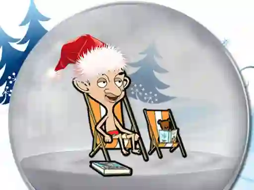 Гульня Mr Bean Christmas Stars онлайн