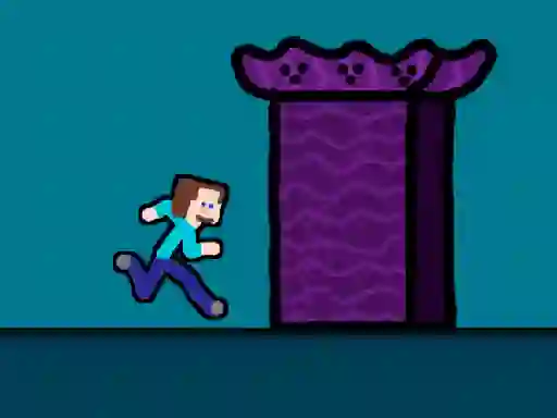 Гульня Steveman Horror онлайн