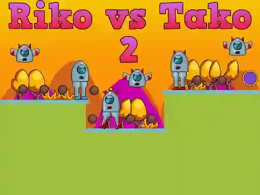 Гульня Riko vs Tako 2 онлайн