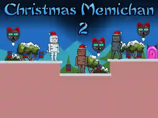 Гульня Christmas Memichan 2 онлайн