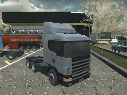 Гульня American 18 Wheeler Truck Sim онлайн