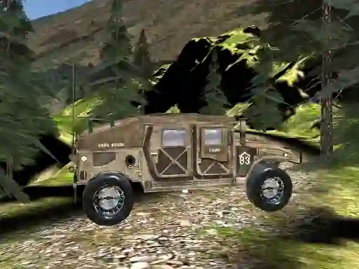 Гульня Humvee Offroad Sim онлайн