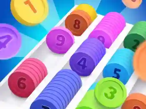 Гульня Coin Sort Puzzle онлайн