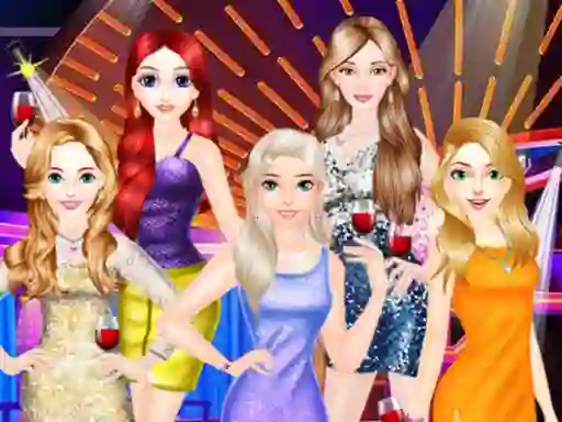 Гульня Bff's Weekend Night Party онлайн