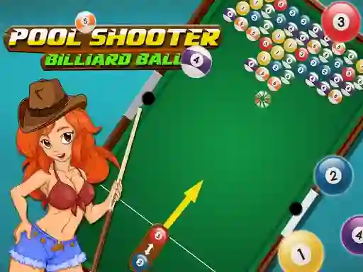 Гульня Pool Shooter : Billiard Ball онлайн