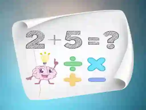 Гульня Guess number Quick math games онлайн