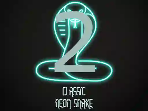Гульня Classic Neon Snake 2 онлайн