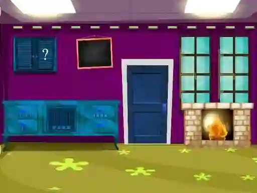 Гульня Purple House Escape онлайн
