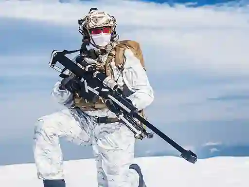 Гульня Snow Sniper онлайн