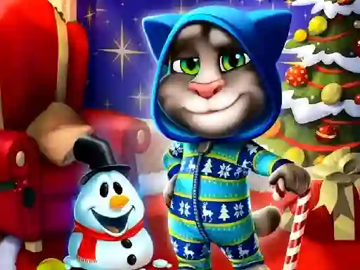 Гульня Christmas Tom Spot The Difference онлайн