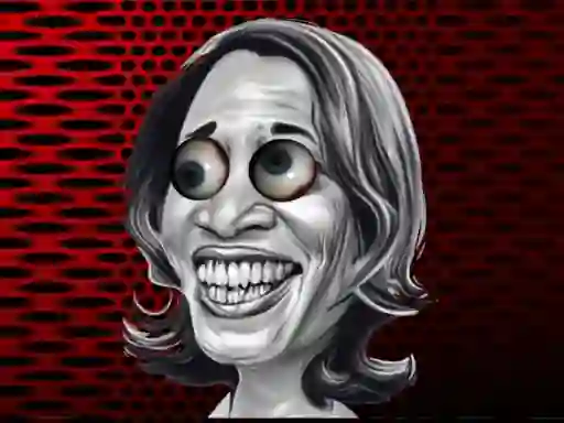 Гульня Kamala Funny Face Challenge онлайн