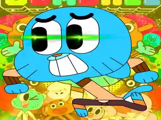 Гульня Gumball Runner adventure онлайн