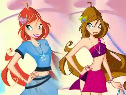 Гульня Winx Bloom Casual онлайн