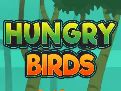 Гульня Hungry Birds онлайн