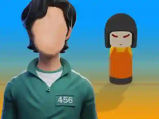Гульня Squid 456 3D онлайн